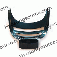 Genuine Lower Leg Shield Green Hyosung EZ100