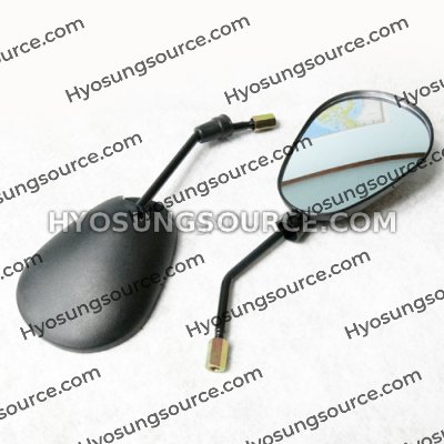 8mm 1Pair Universal Mirrors for Scooters, Mopeds, Motorbikes