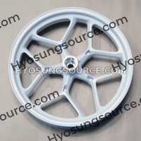 Genuine Front Wheel Rim White (J17x MT3.00) Hyosung GT250N