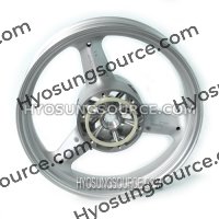 Genuine Front Wheel Rim Silver (J17x MT3.0) Hyosung GV650