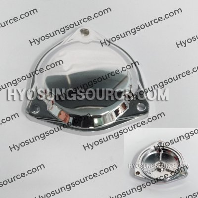 Genuine Engine Oil Filter Cover Cap Silver Hyosung GV650