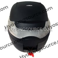 Universal Top Box 33 Liters Black One Helmet Quick Release